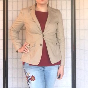 Banana Republic Khaki Blazer